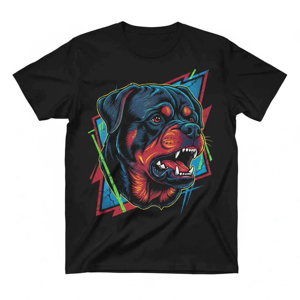 Rottie Bullmastiff Mix Tee: Street Essential