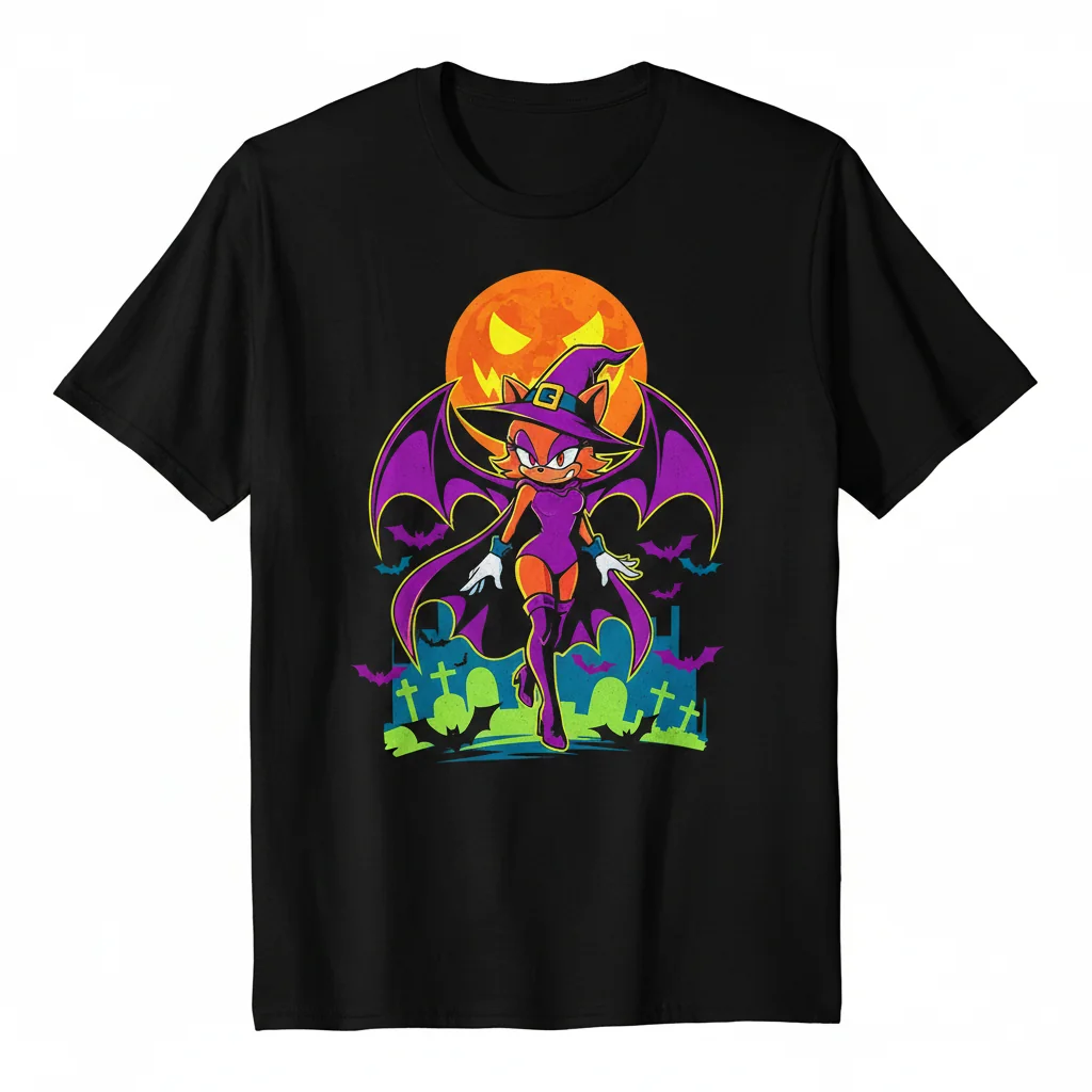 Rouge the Bat Halloween '22 Vibe Tee