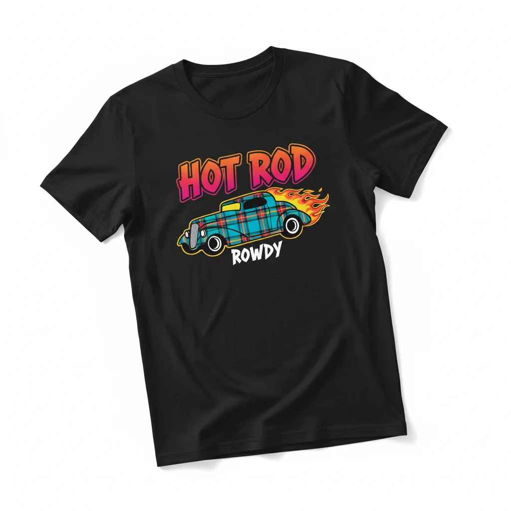 Rowdy Roddy Piper Hot Rod Logo T-Shirt – Classic Wrestling Tee
