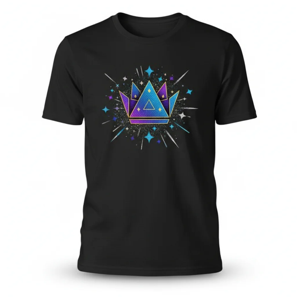 The Royal Shimmer Essential Tee