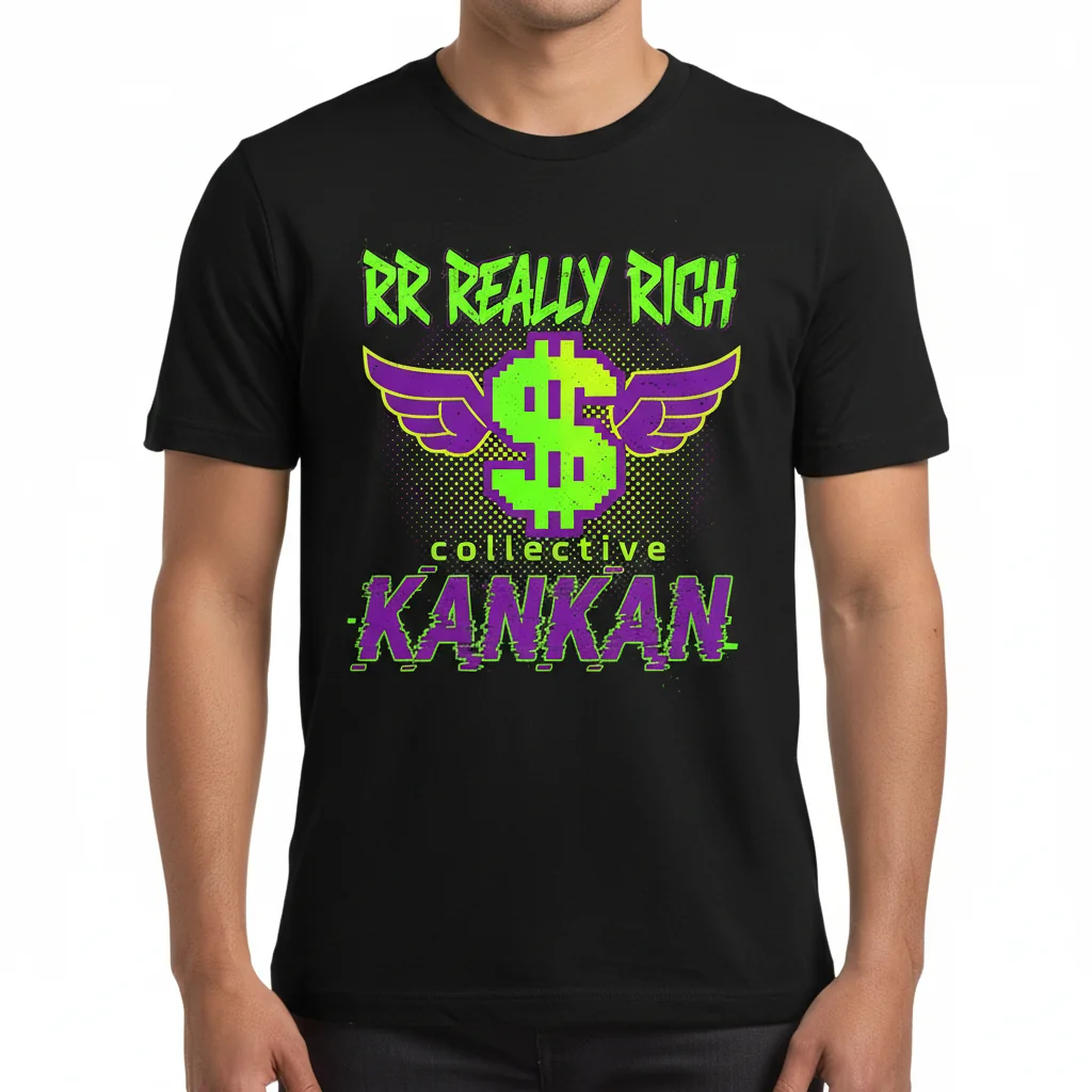 RR REALLY RICH KANKAN: Ultra-Durable Premium Unisex T-Shirt – Fade-Resistant & Perfect Fit