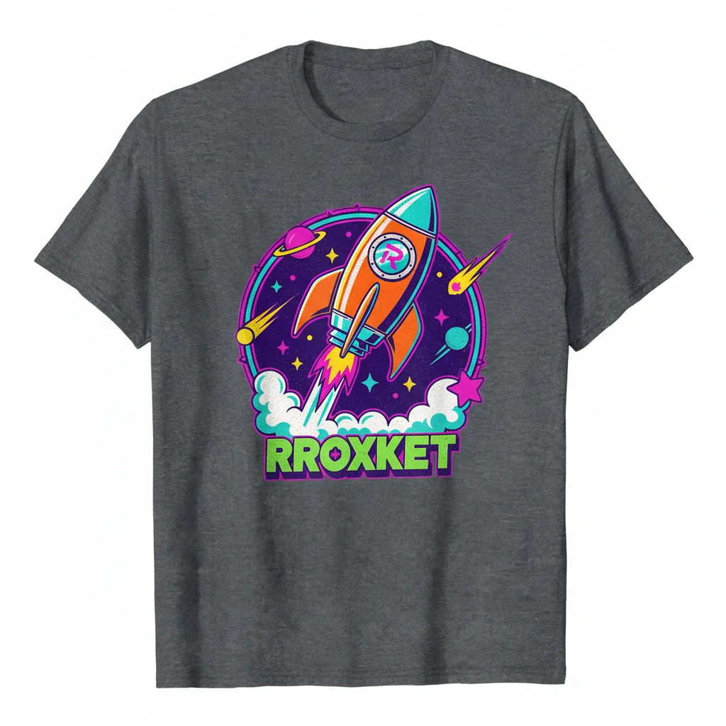 RRoxket Essential Tee: Elevated Street Style