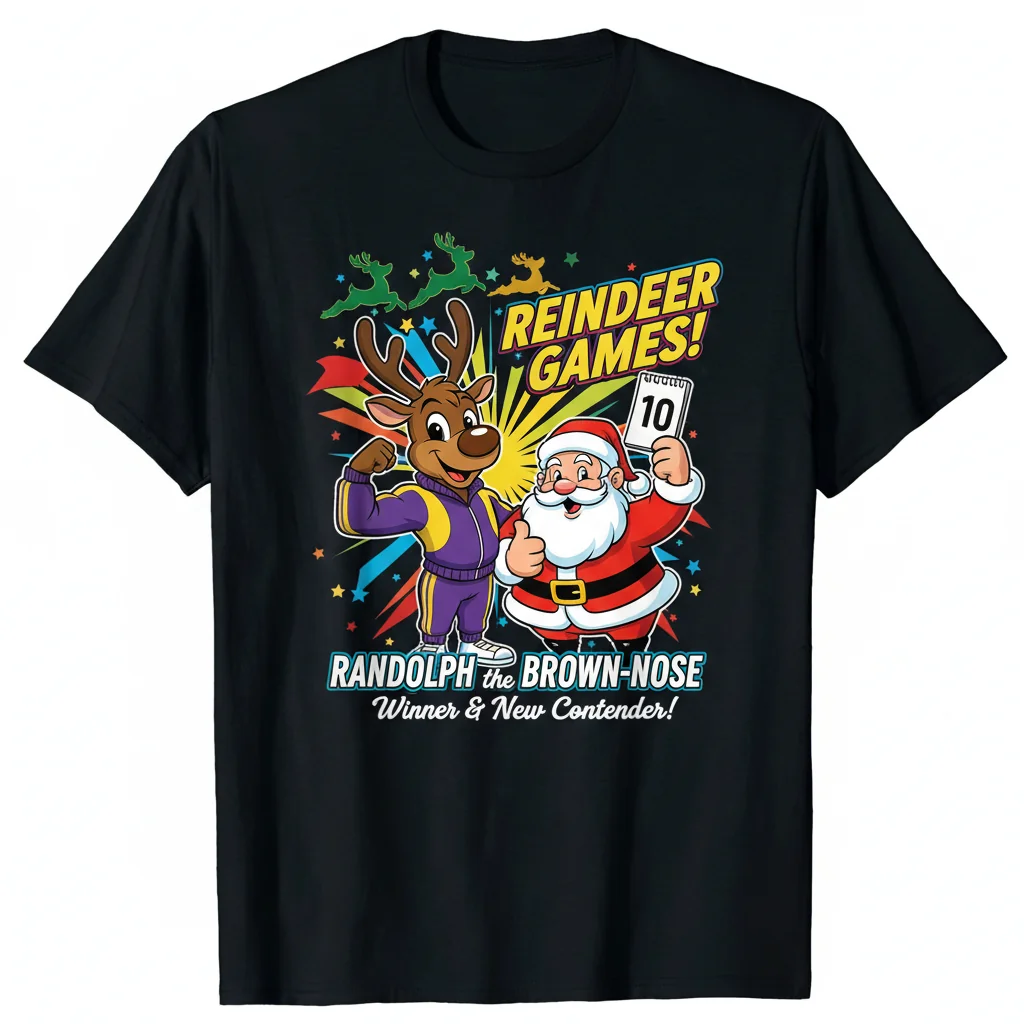 Randolph the Brown-Nose Reindeer: A Reindeer Games Essential T-Shirt