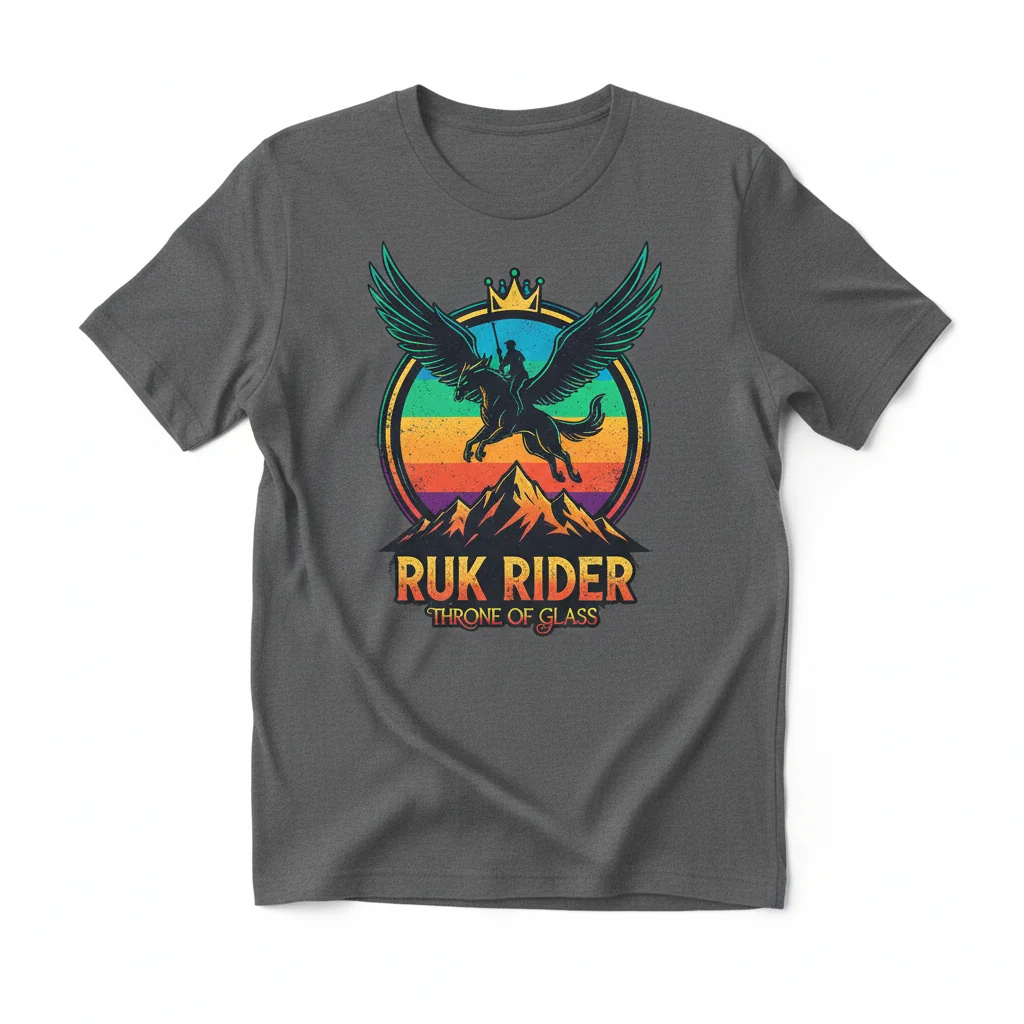Throne of Glass Ruk Rider Essential T-Shirt - Premium Cotton Tee