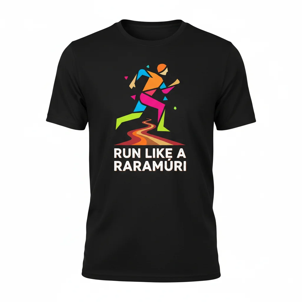 Camiseta Deportiva Activa "Corre como un Rarámuri" – Rendimiento Superior