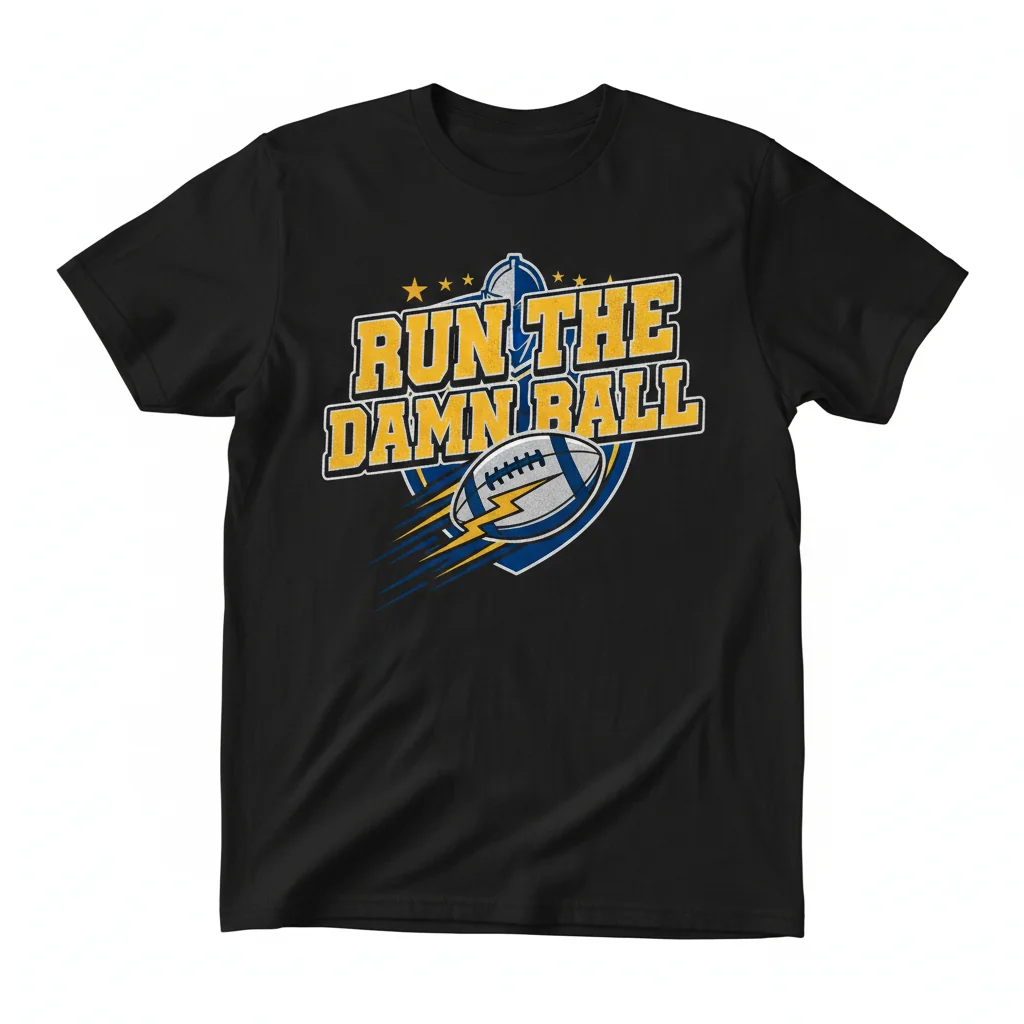 Run The Damn Ball UCF Knights Fan T-Shirt