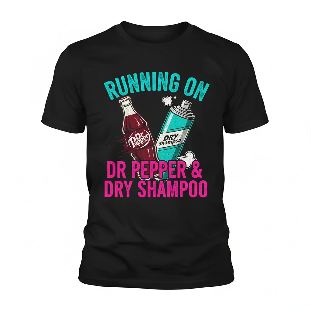 Dr Pepper & Dry Shampoo Vibe Essential T-Shirt