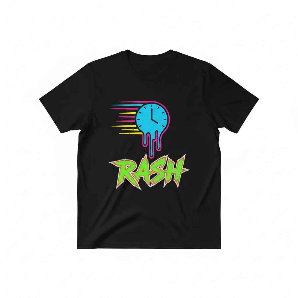 RASH Essential T-Shirt: The Ultimate Rush Meme Experience – Durable, Comfortable, Fade-Resistant