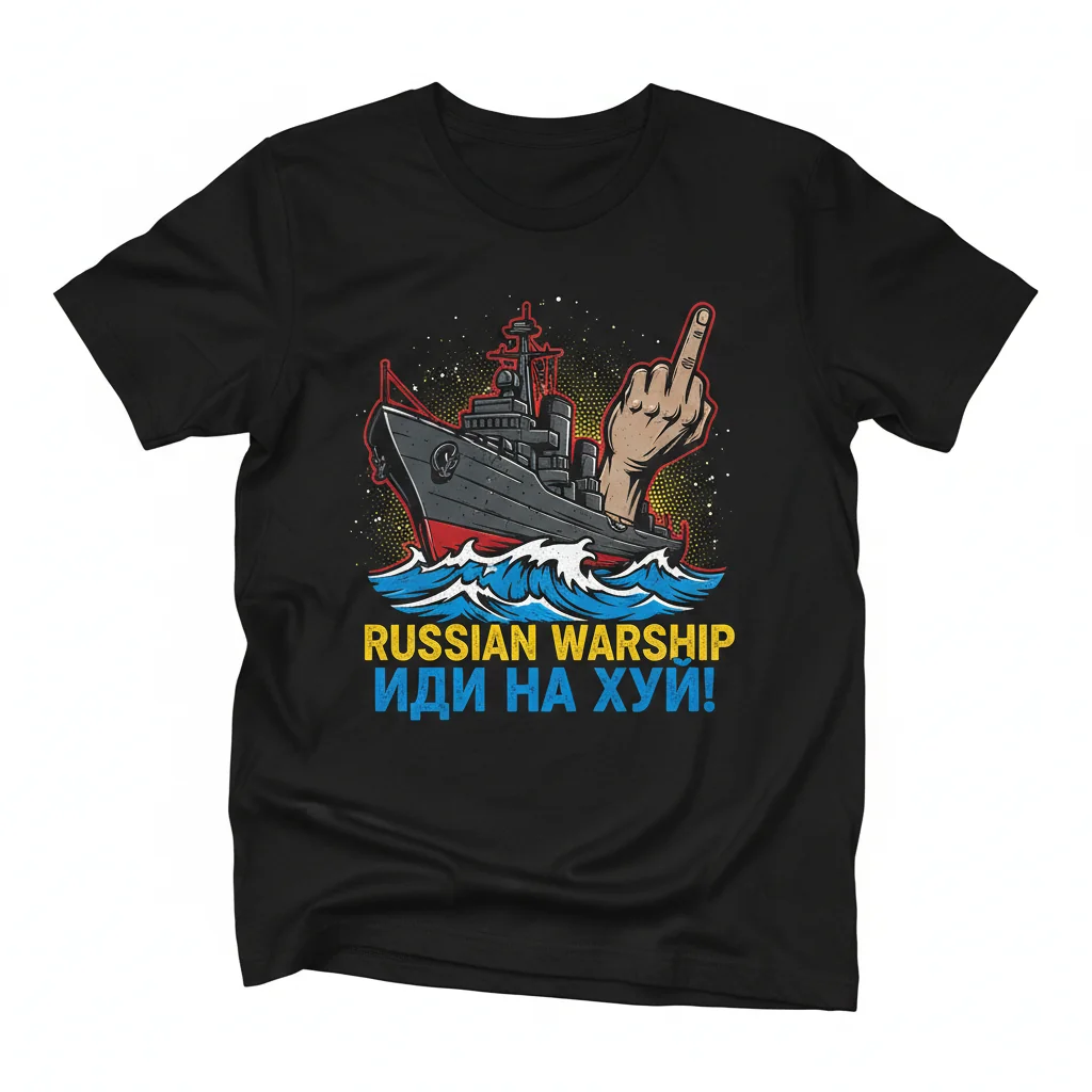 Russian Warship Tee – Street Ready. Iconic. Unisex.