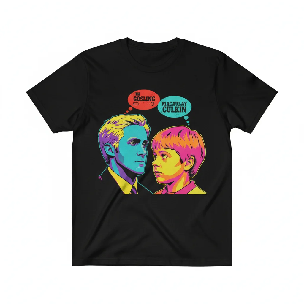 Ryan Gosling Macaulay Culkin Meme T-Shirt - Essential Cotton Tee