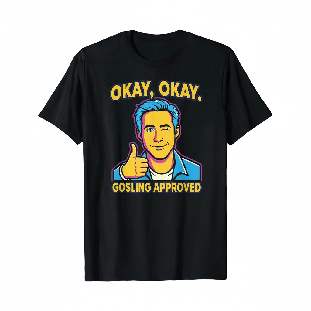 Ryan Gosling's Iconic Thumbs Up Premium T-Shirt