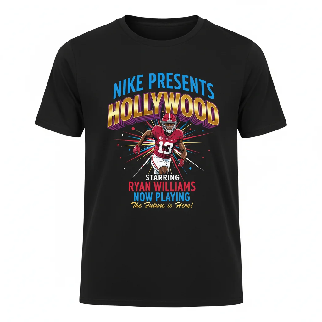 Ryan Williams 'Hollywood' Tee - Crimson Tide Edition