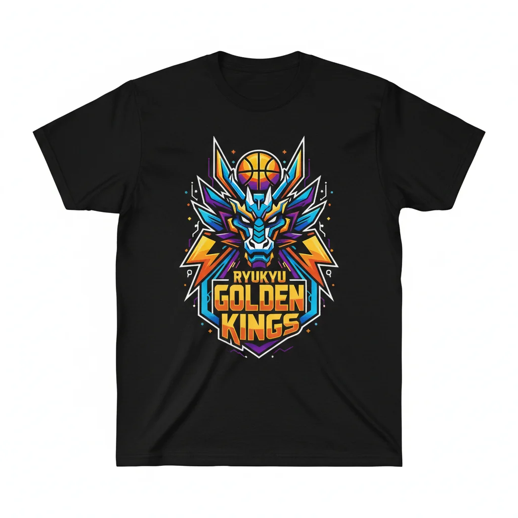 Ryuku Golden Kings Essential T-Shirt - Premium Cotton Crew Neck Tee