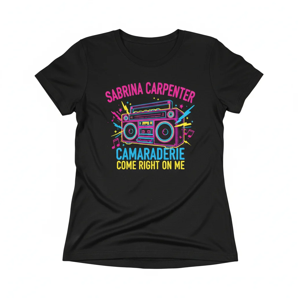 Sabrina Carpenter Camaraderie Vibes Tee