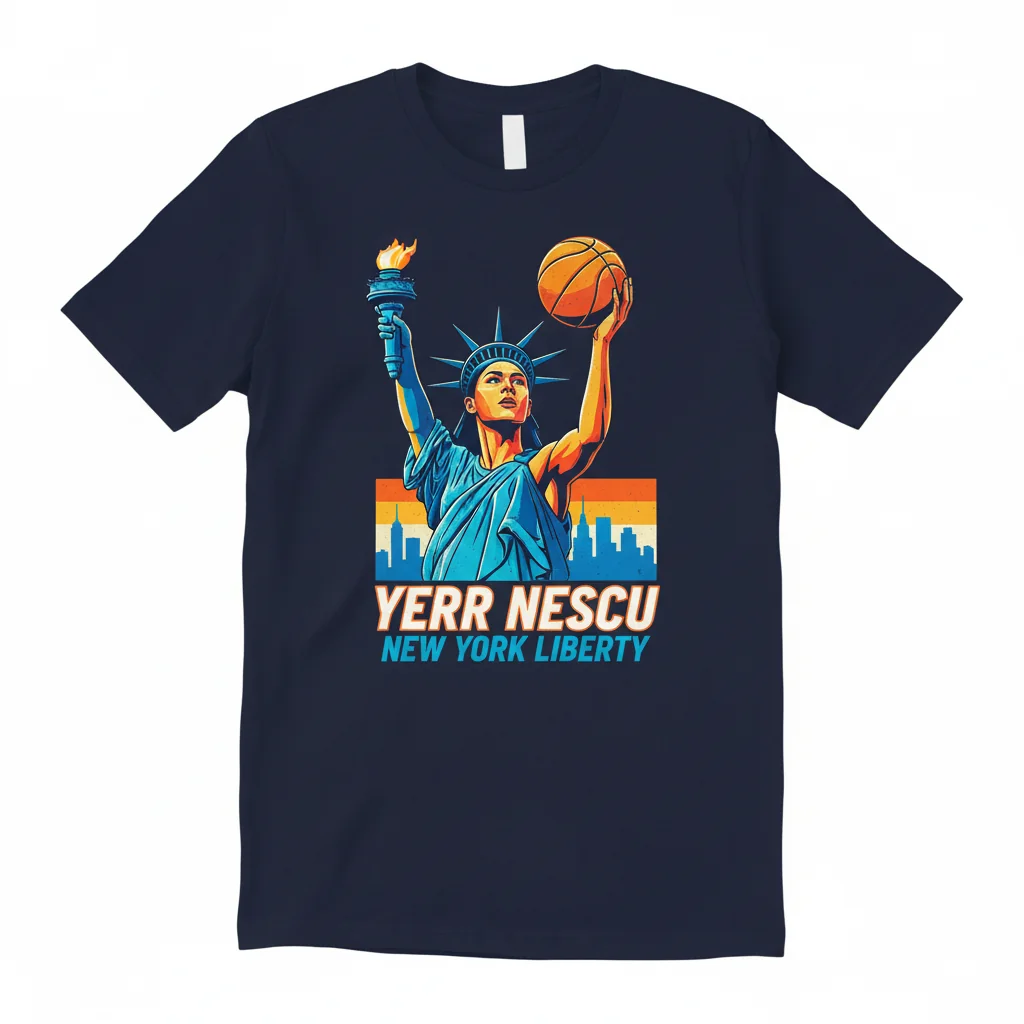 Sabrina Ionescu "The Yerrr Nescu" New York Liberty Fan Tee - Ultimate Comfort & Durability