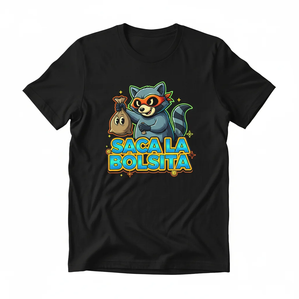 Saca La Bolsita FGW Funny T-Shirt – Spanish Humor Tee