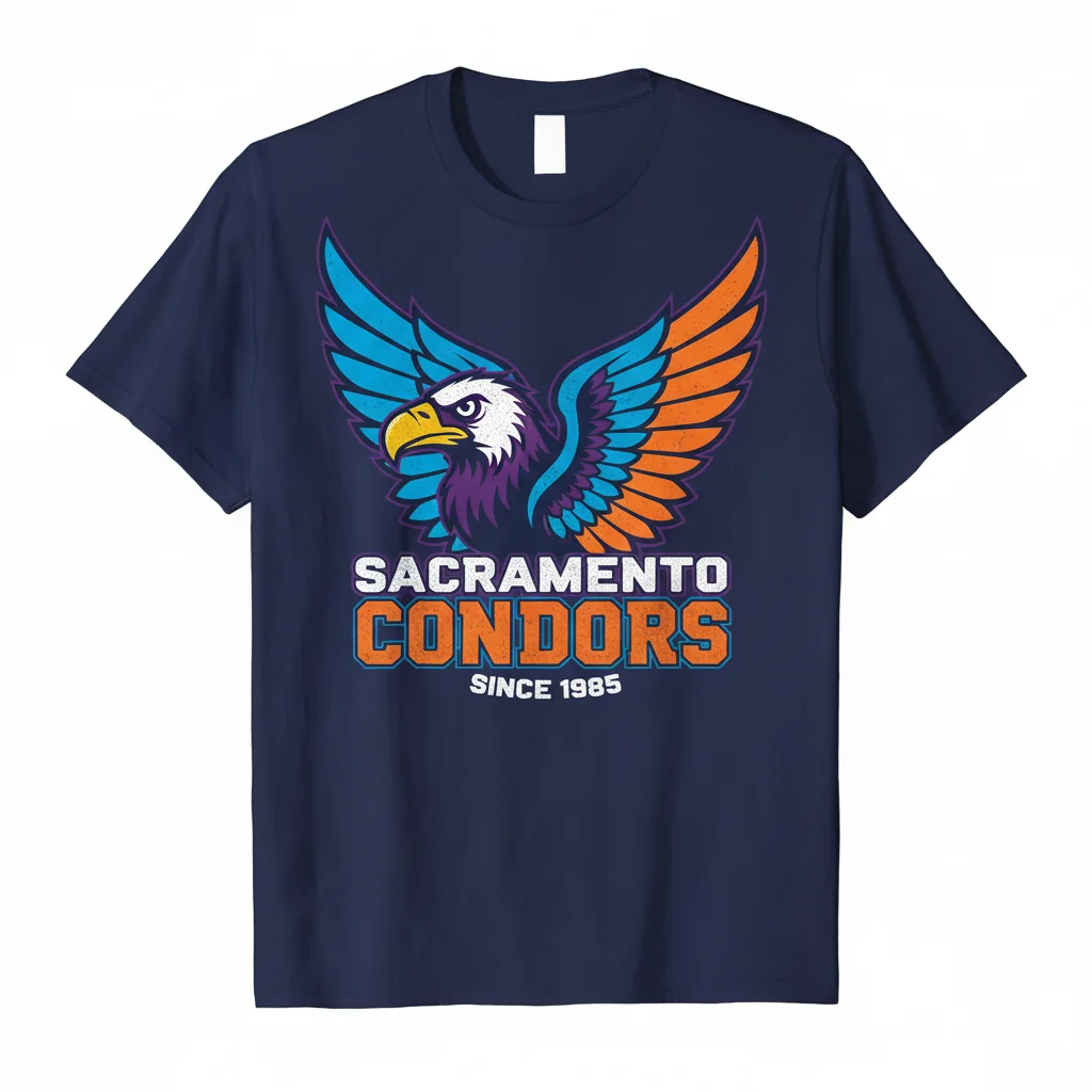 Condors Fly High: The Essential Sacramento Tee
