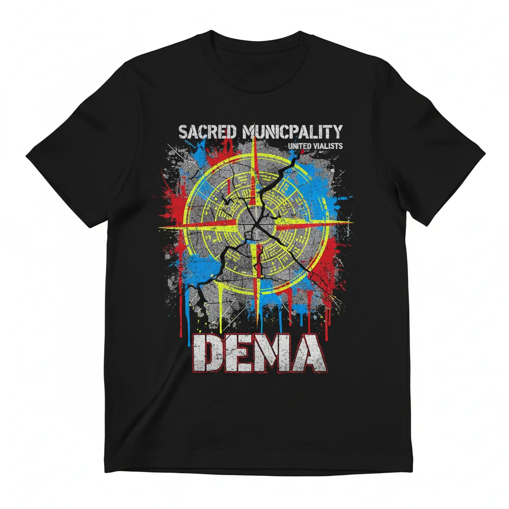 Sacred Municipality of DEMA Map (Clancy) Essential Unisex T-Shirt – Comfortable & Stylish