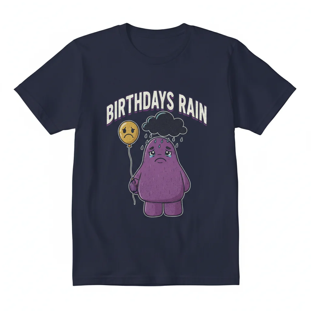 Sad Grimace Birthday: The Essential Celebration Tee