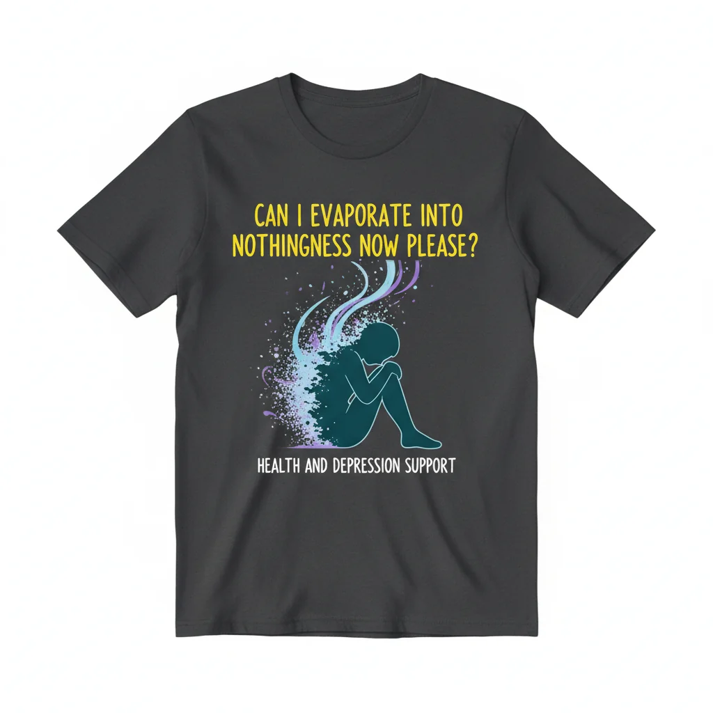 Evaporate Into Nothingness? "Sad Meme" Essential Tee