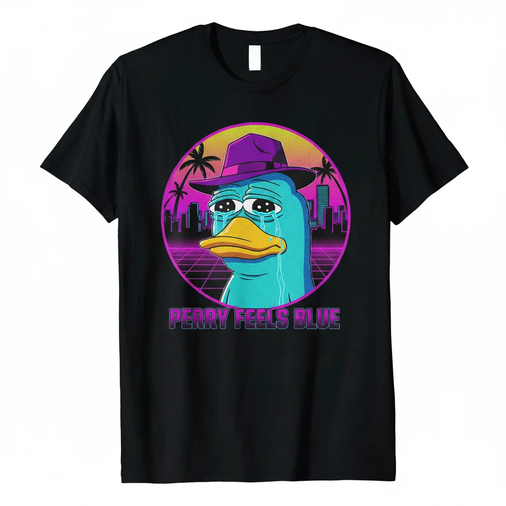 Embrace the "Sad Perry the Platypus" Essential T-Shirt: A Heartfelt Tribute