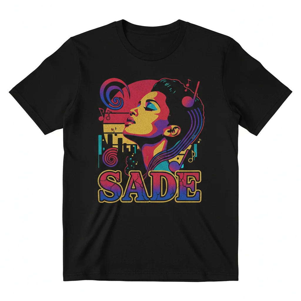 Sade Vintage Style Essential T-Shirt – Classic Tee Gift