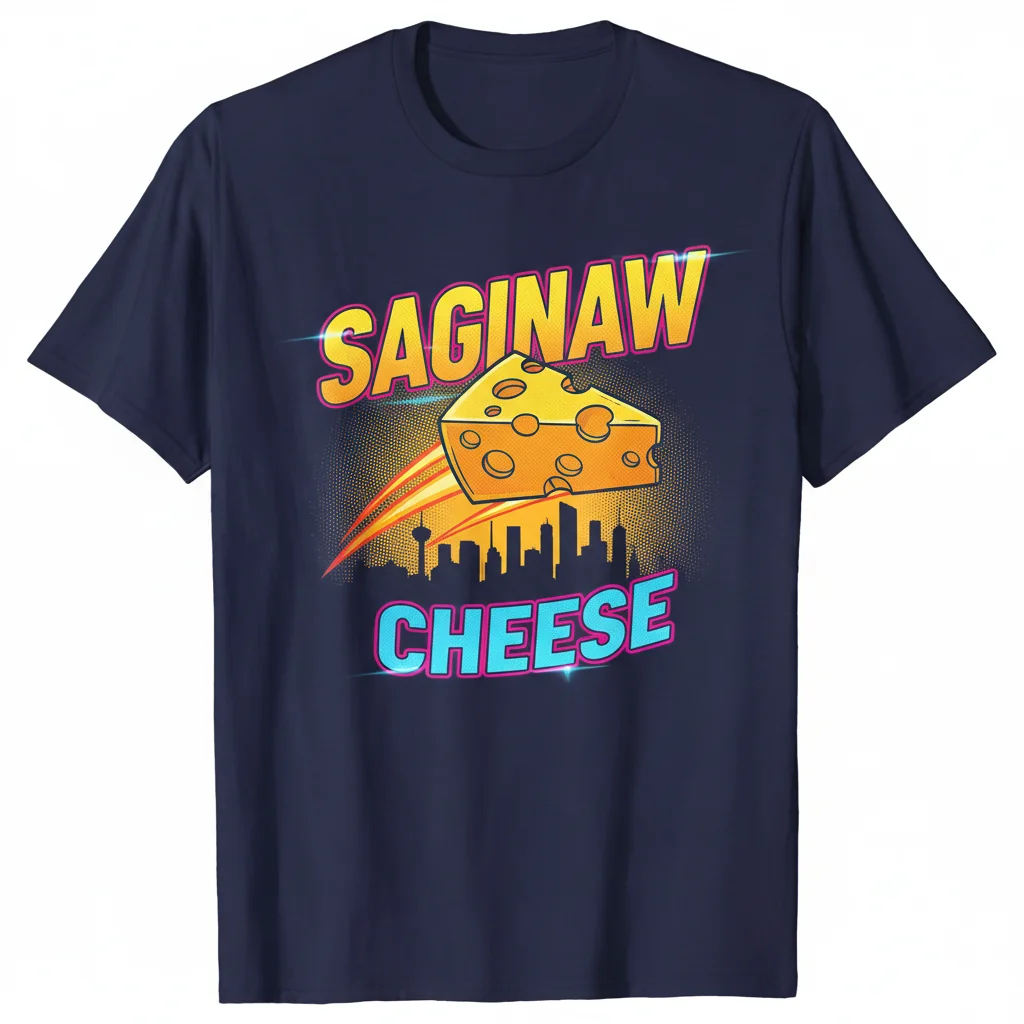 Saginaw Cheese Essential T-Shirt: Lasting Comfort, Vibrant Style