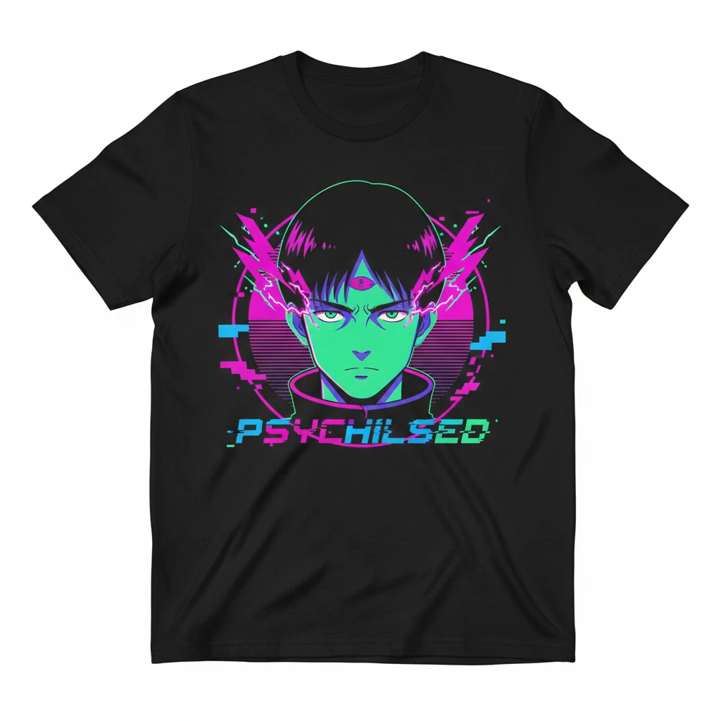 Saiki K. No Glasses Essential T-Shirt - Premium Anime Fan Apparel