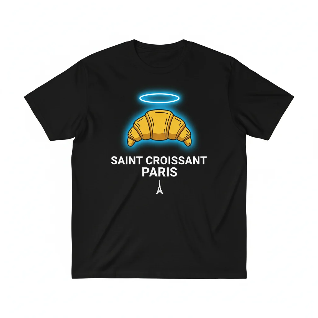 Saint Croissant Paris: The Essential T-Shirt of Your Parisian Dream
