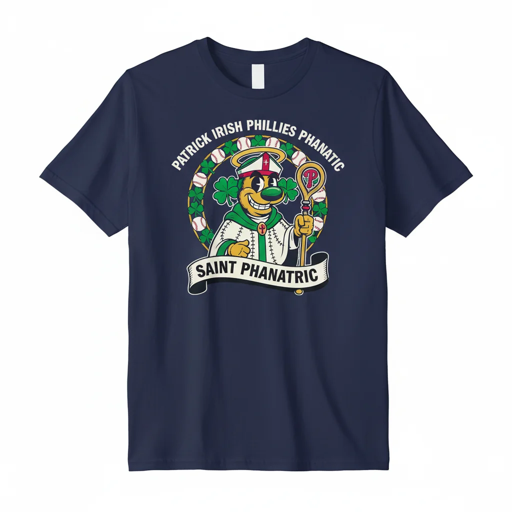 Philly Phanatic Saint Patrick Streetwear Tee