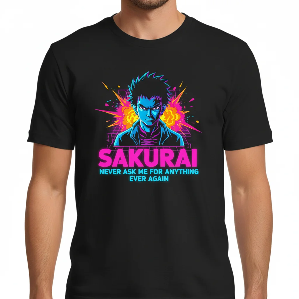 Sakurai "Never Ask Me For Anything Ever Again" Essential T-Shirt
