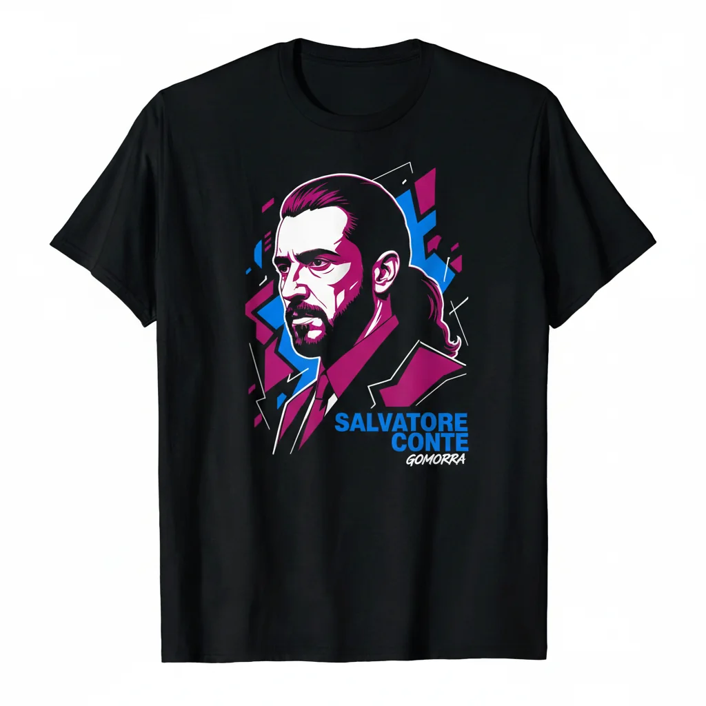 Salvatore Conte Gomorra Series Essential T-Shirt - Premium Cotton Tee