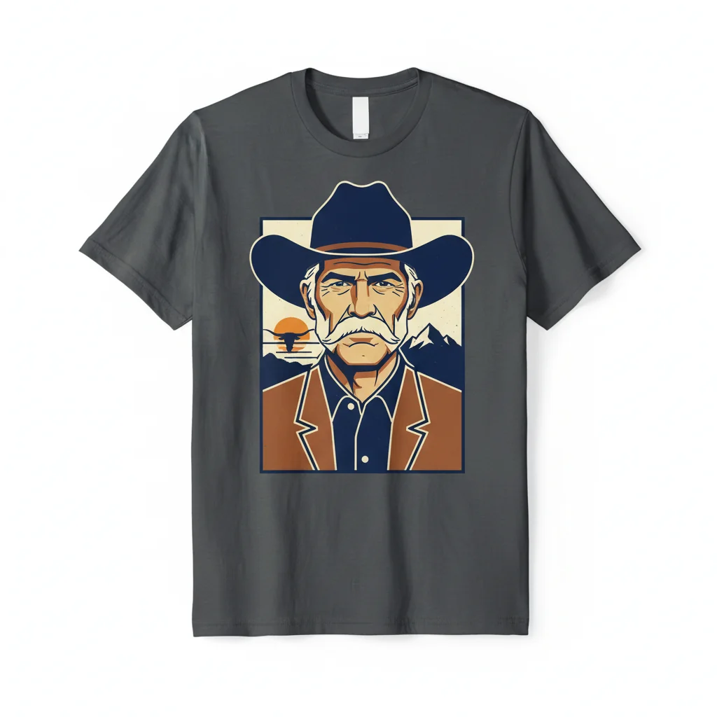 Sam Elliott Lonesome Dove Icon Tee