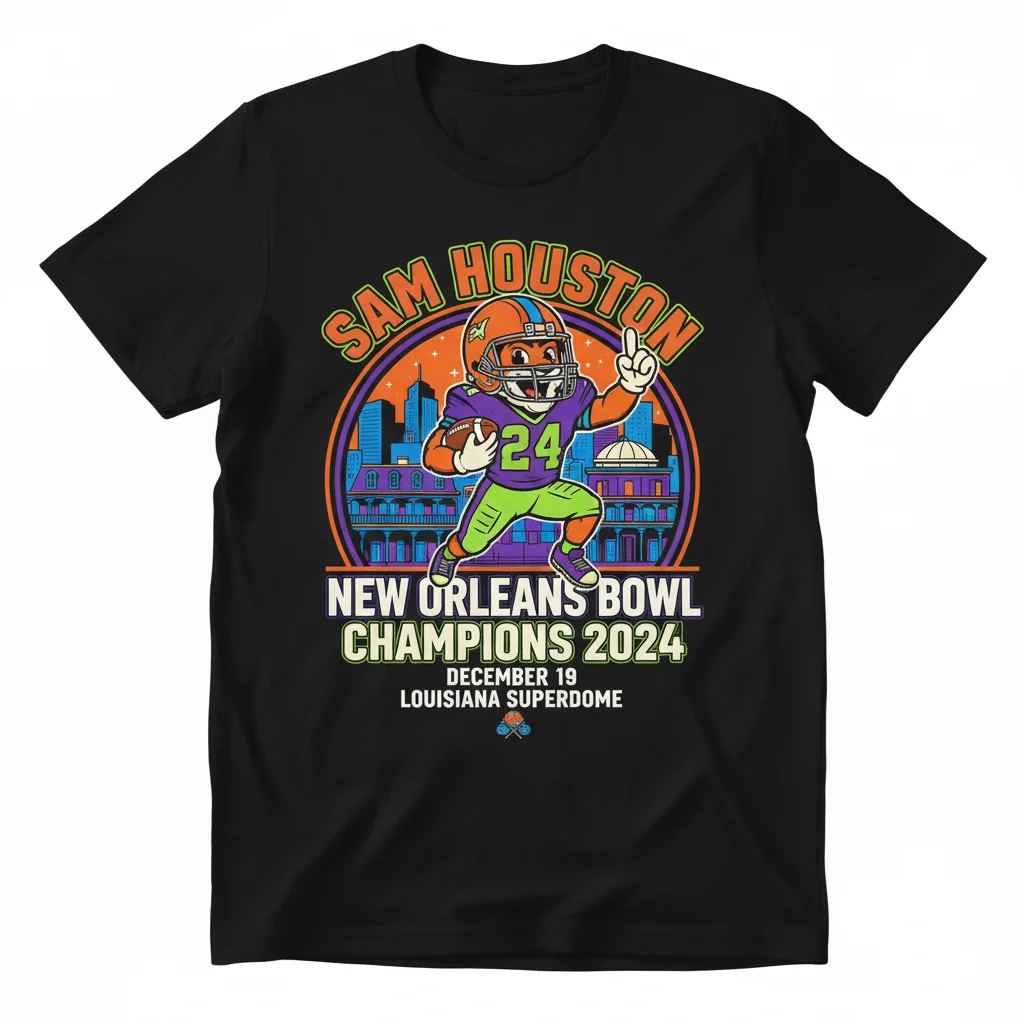 Bearkats 2024 Champs Mascot Tee