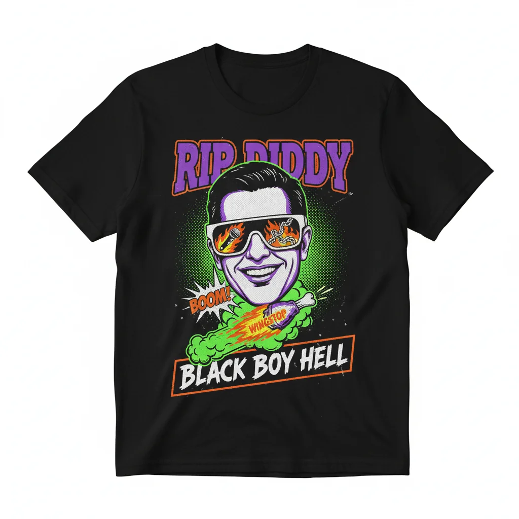 Sam Hyde Rip Diddy Vintage Shirt - Ultra-Soft & Fade-Resistant