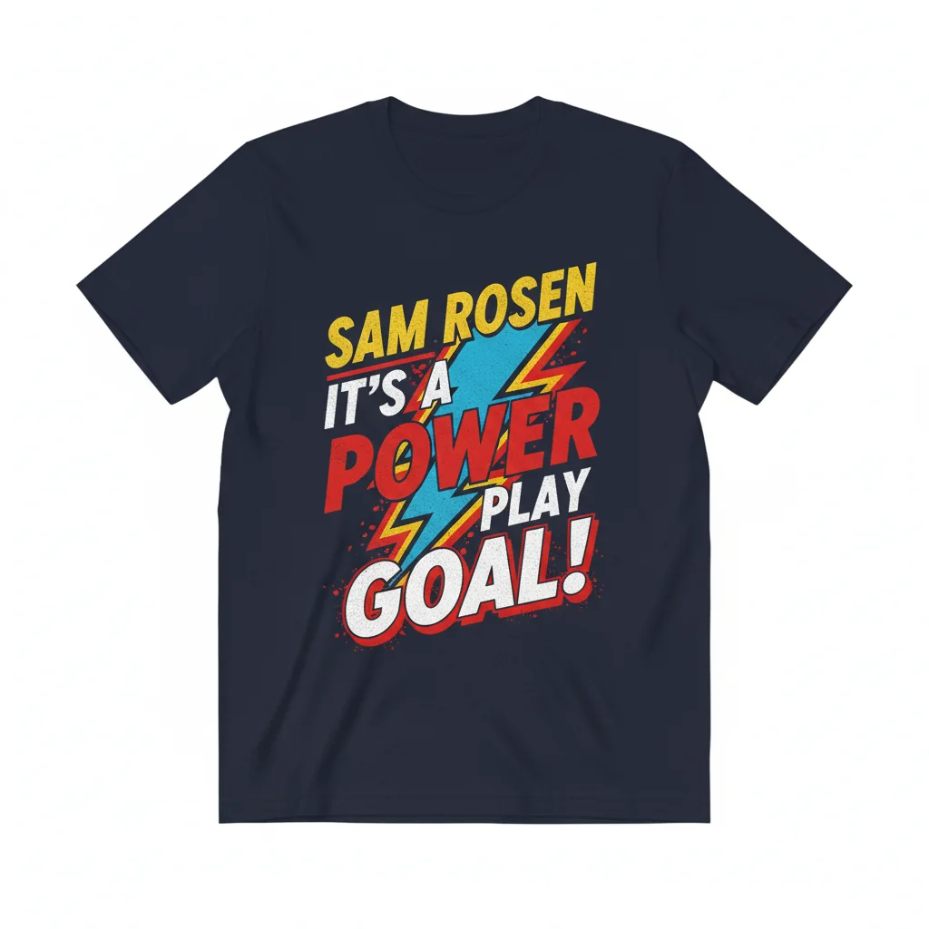 Power Play Goal Tee: Street-Ready Essential