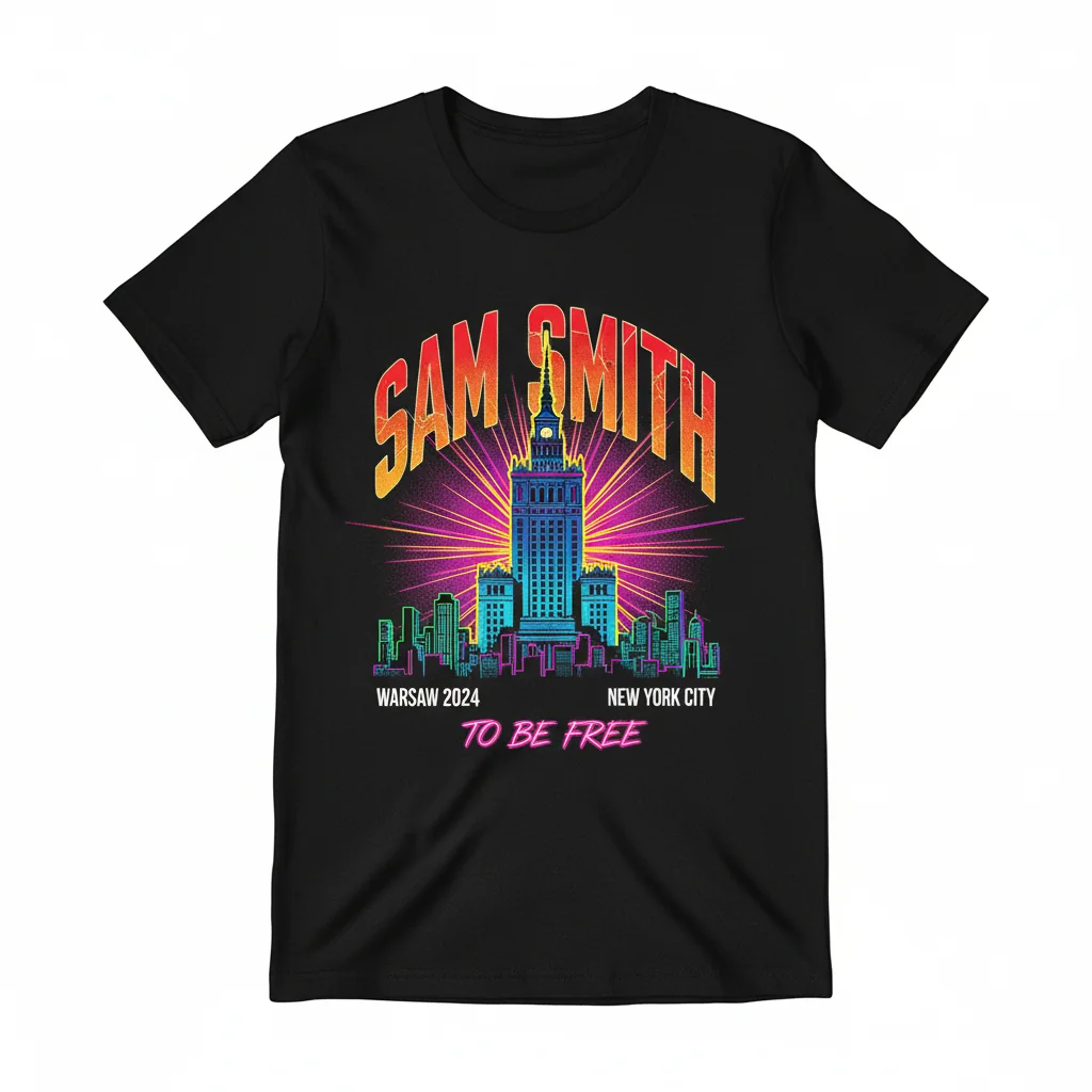 Sam Smith Warsaw Concert Free New York City Unisex T-Shirt – Premium Cotton Concert Tee