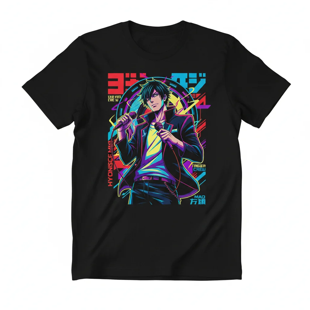 Samatoki Aohitsugi Hypnosis Mic T-Shirt | Premium Fade-Resistant Graphic Tee