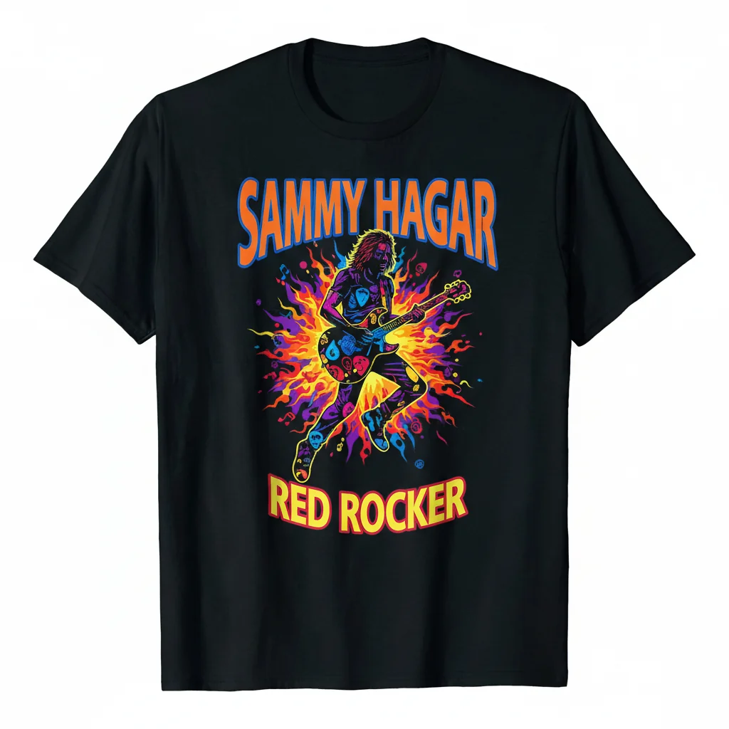 SAMMY HAGAR Men's Heavyweight Tee - Black S