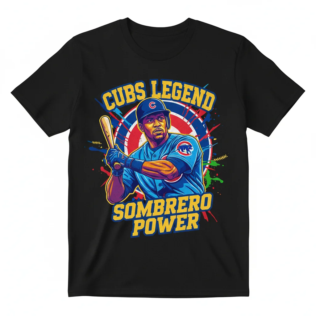 Sammy Sosa Chicago Cubs Legend T-Shirt - Official Merch