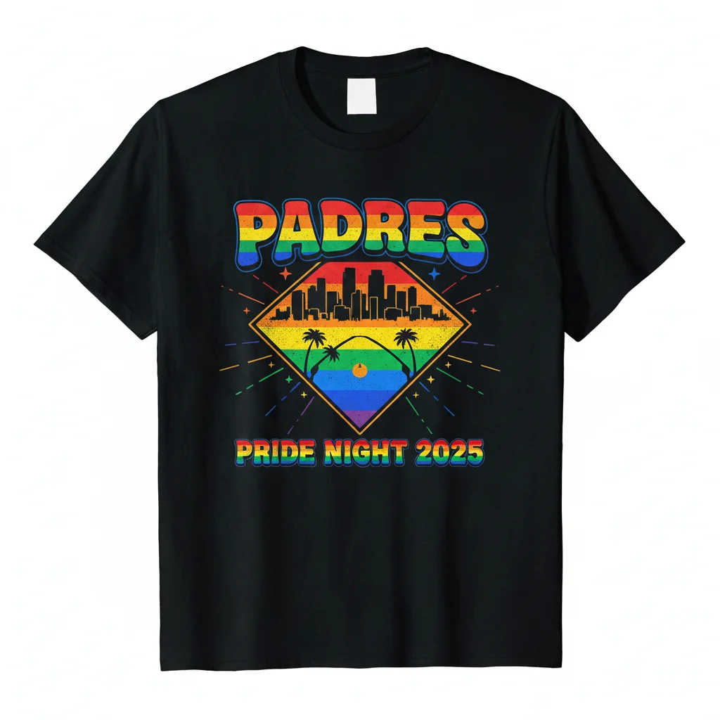 Padres Pride Night 2025 Tee – Elevated Street Style