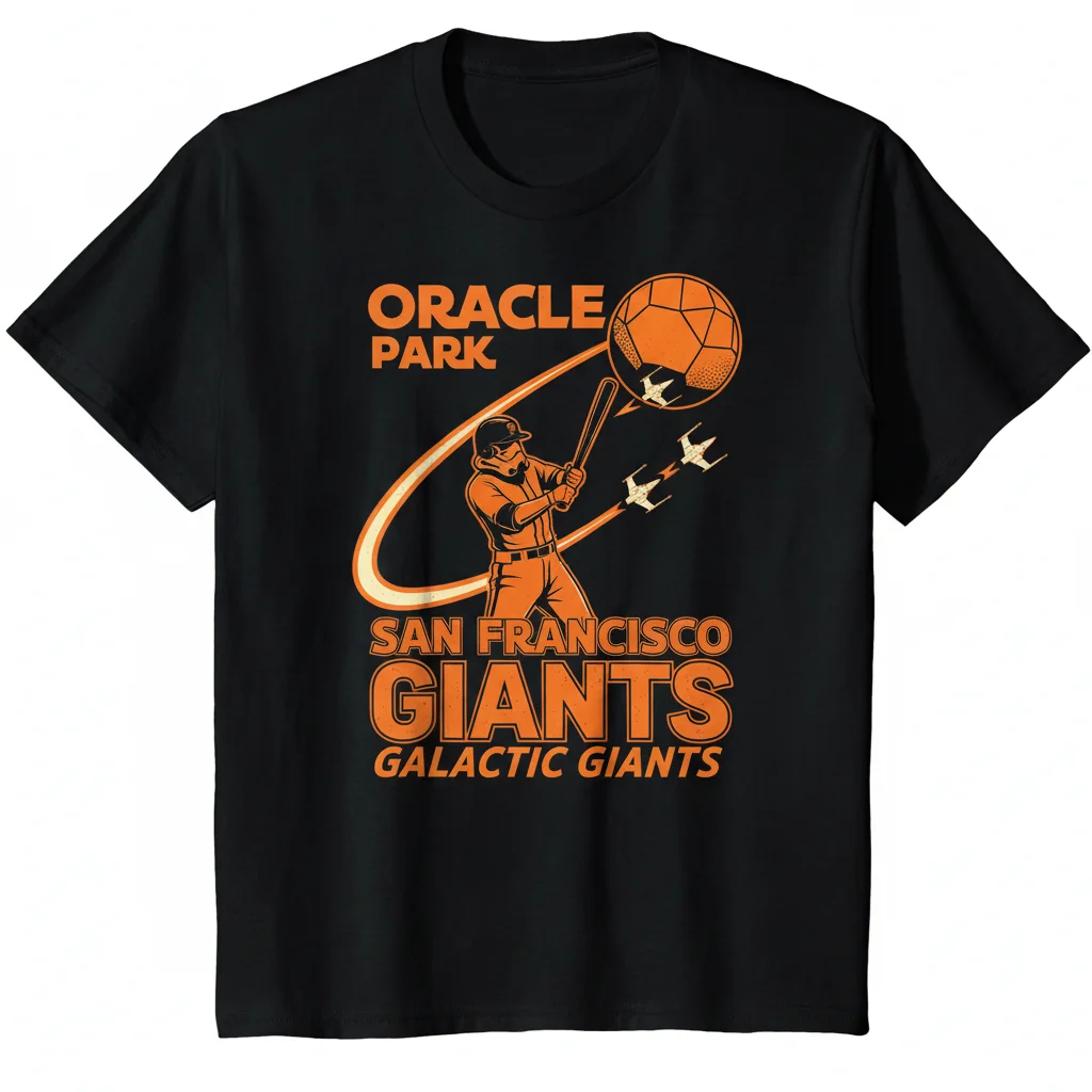 San Francisco Giants x Star Wars Logo T-Shirt - Official Fan Apparel