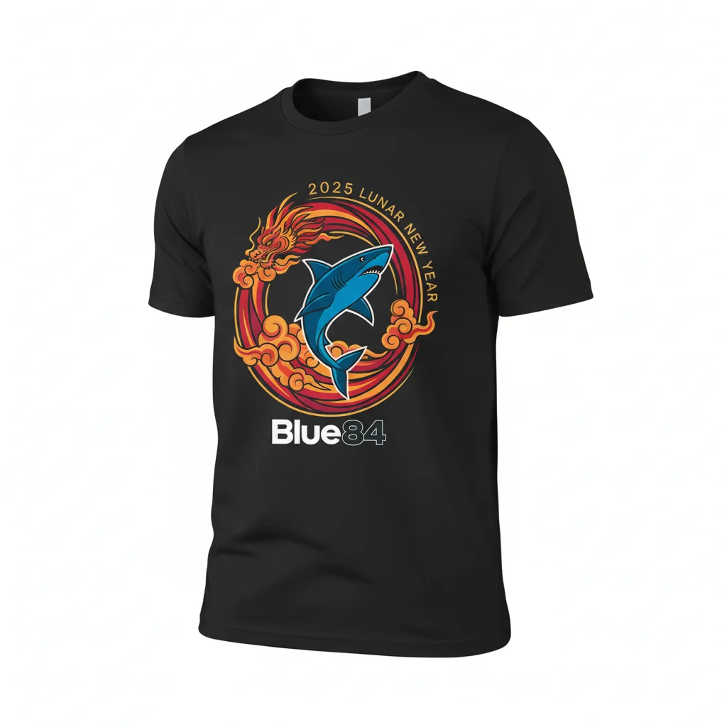 San Jose Sharks Blue84 2025 Lunar New Year T-Shirt – Fan Apparel