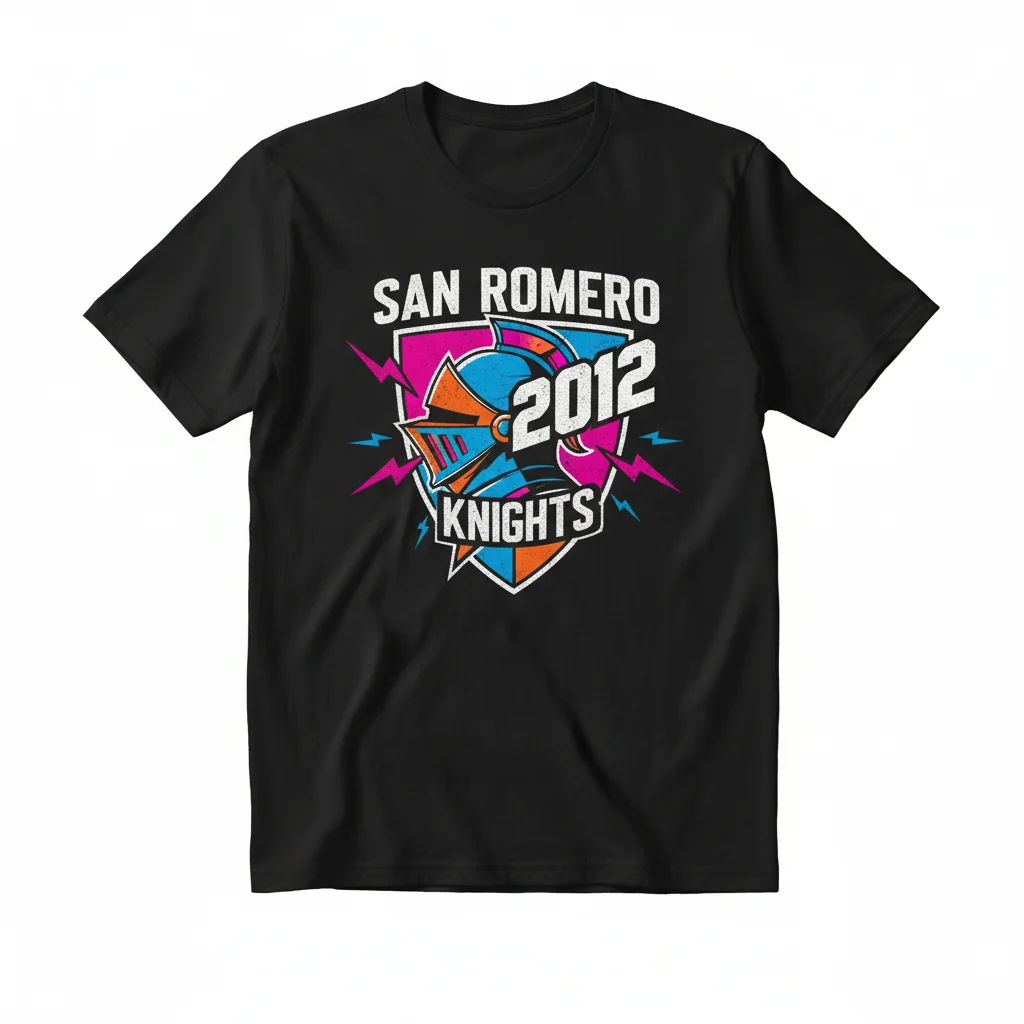 San Romero Knights '12 – Essential Crewneck Tee