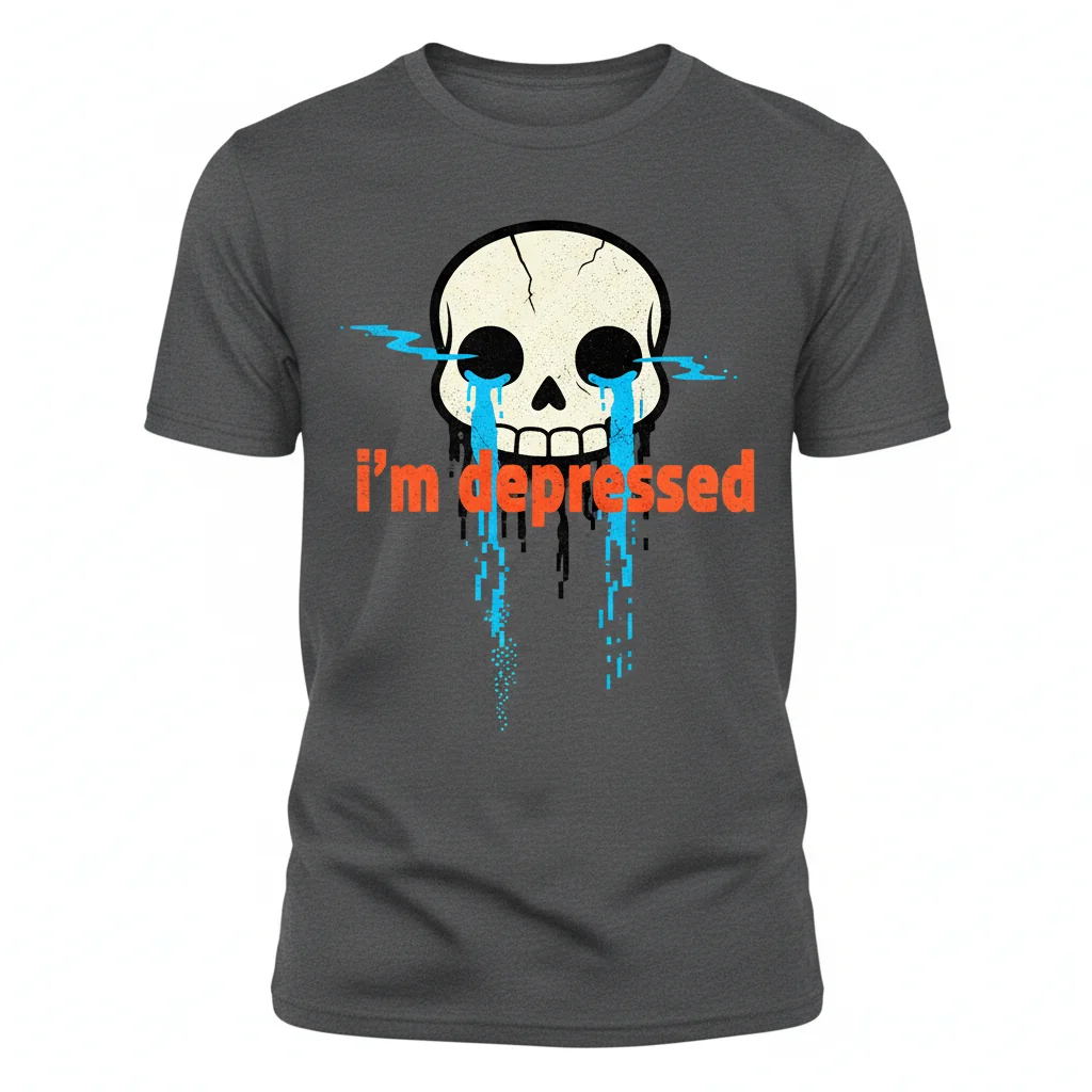 "Sans Undertale I'm Depressed" Premium Essential T-Shirt – Comfort & Durability Guaranteed