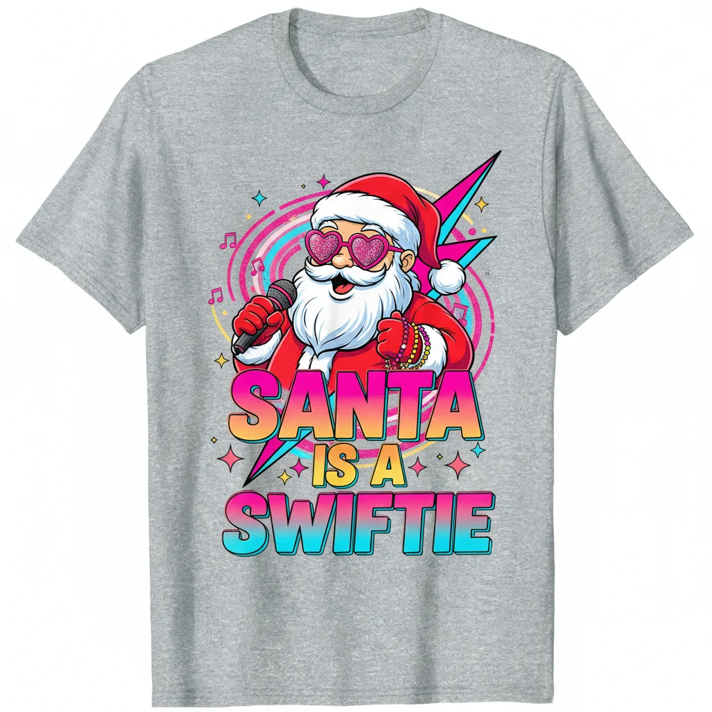Santa is a Swiftie: Unrivaled Comfort & Lasting Style Essential T-Shirt