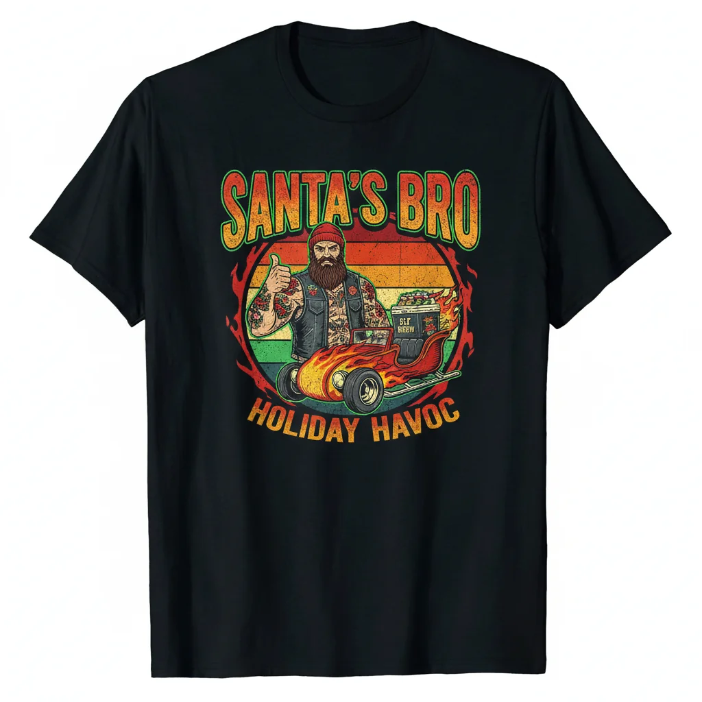 Santa's BRO: The Essential Tee