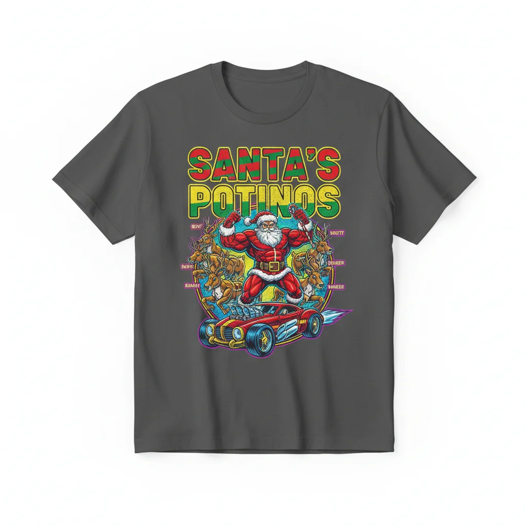 Santa's Potinos Essential T-Shirt: Lasting Comfort & Style
