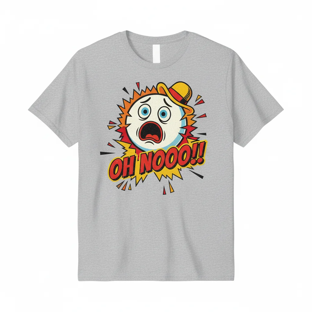 Saturday Night Live Mr. Bill "Oh No!" Graphic T-Shirt - Premium Cotton Tee