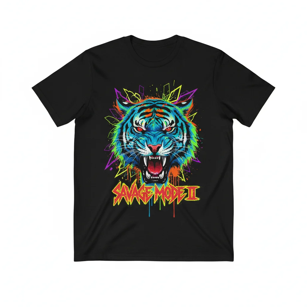 Savage Mode II: Premium Durability & Comfort Essential T-Shirt